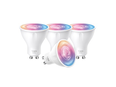 TP-Link, Tapo Smart Wi-Fi Spotlight, Dimmable, 4-Pack