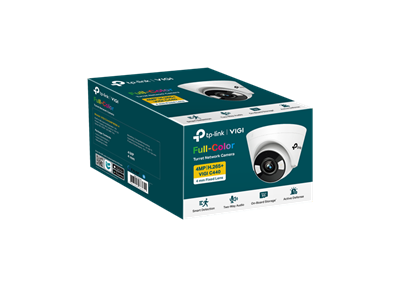 TP-Link, VIGI 4MP Full-Color Wi-Fi Turret Network Camera (2,8MM)