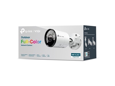 TP-Link, VIGI 4MP Outdoor Full-Color Bullet Network Camera (6MM)