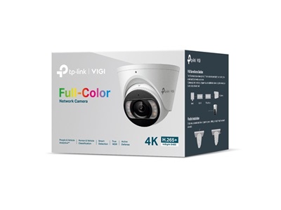 TP-Link, VIGI 8MP Full-Color Turret Network Camera (2,8MM)