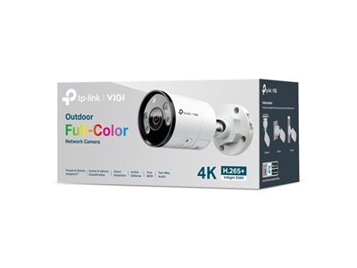TP-Link, VIGI 8MP Outdoor Full-Color Bullet Network Camera (4MM)