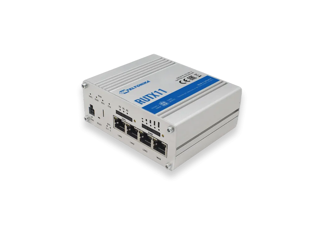 Teltonika, Ipari Ethernet router,Dual SIM, Dual Band Wi-Fi, Bluetooth ...