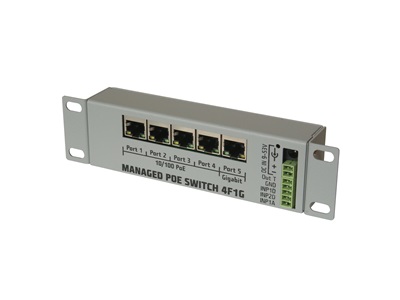 TinyControl, Managed Switch PoE (4F1G)