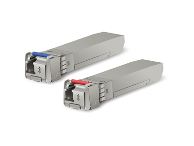 Ubiquiti, U Fiber, Single-Mode SFP+ Modul, 10G, BiDi, 20db - csak HUSZASÁVAL RENDELHETŐ