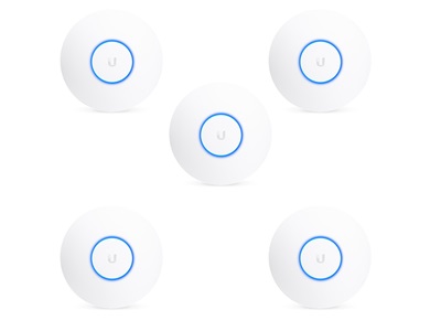 Ubiquiti, UniFi Wave2 AC SHD 1733Mbit 802.11a/b/g/n/ac, MU-MIMO accesspoint (PoE NÉLKÜL) - 5 pack