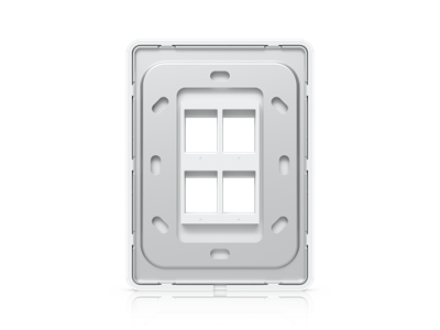 Ubiquiti, Universal Paintable Keystone Wall Plate, 4-Pack