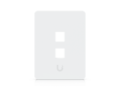 Ubiquiti, Universal Paintable Keystone Wall Plate, 4-Pack