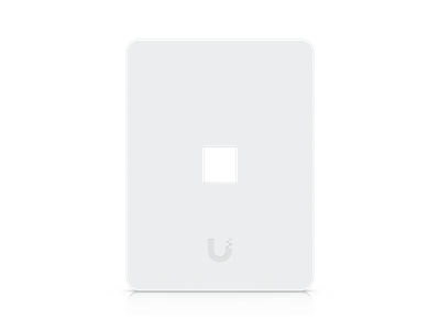 Ubiquiti, Universal Paintable Keystone Wall Plate, 4-Pack