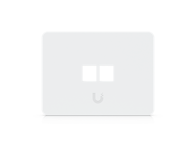 Ubiquiti, Universal Paintable Keystone Wall Plate, 4-Pack