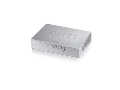ZyXEL, ES-105A v3 5 portos 10/100 fémházas switch