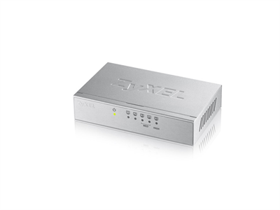 ZyXEL, GS-105 5 portos 10/100/1000 fémházas switch