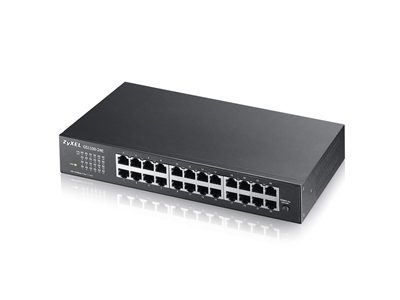 ZyXEL, GS1100-24E,  24 port Gigabit Unmanaged Switch