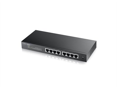 ZyXEL, GS1900-8, 8-port GbE Smart Managed Switch