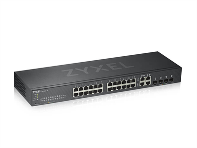 ZyXEL, GS1920-24, 24-port GbE Smart Managed Switch